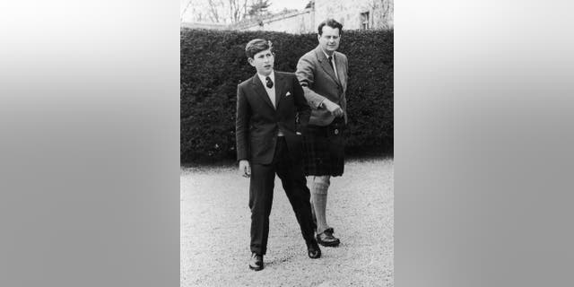 Prince Charles arrives at Gordonstoun School in Scotland for his first term. One former classmate said the future king was bullied during his time at the prestigious boarding school.