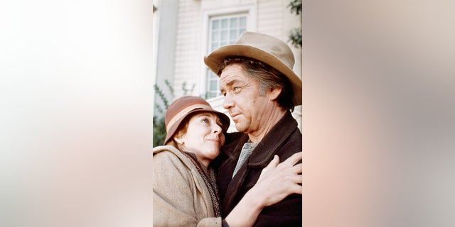 Actress Michael Learned, left, said she developed a close-knit bond with her co-star Ralph Waite. "We were lovers, not physically, but emotionally and spiritually," she previously told Fox News Digital. "We adored each other. We were like a married couple without all the baggage that you get when you're in a marriage."