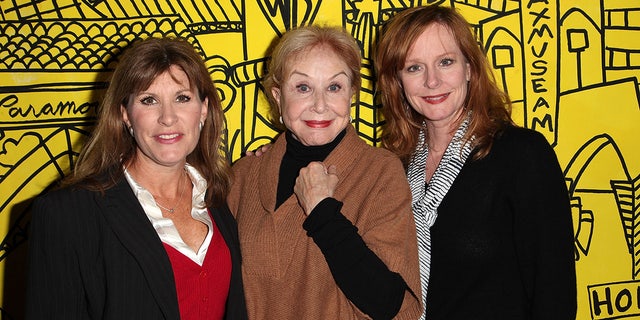 From left: Judy Norton, Michael Learned, and Mary McDonough from ‘The Waltons’ in Hollywood. Learned told Fox News Digital she's still very close with her TV family.