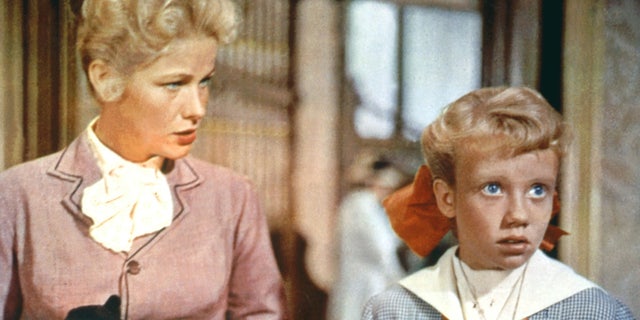 Nancy Olson Livingston, left, and Hayley Mills in a scene from "Pollyanna", circa 1960. Olson Livingston described Walt Disney as "warm and friendly" toward his cast and crew.