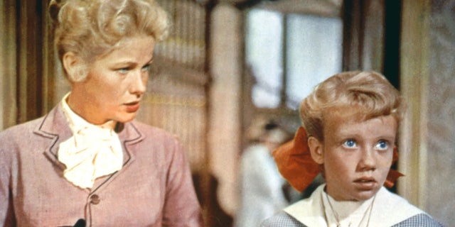 Nancy Olson Livingston, left, and Hayley Mills in a scene from "Pollyanna", circa 1960. Olson Livingston described Walt Disney as "warm and friendly" toward his cast and crew.