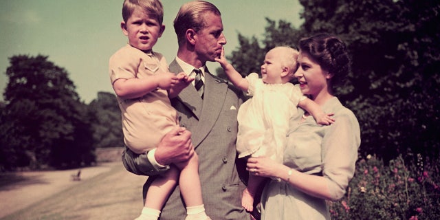 Queen Elizabeth described Prince Philip as her "strength and stay" and her "rock."