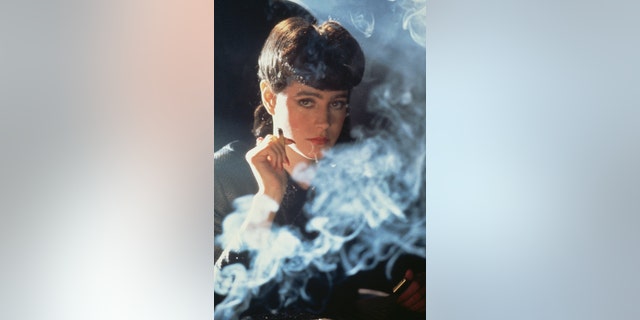 American actress Sean Young as Rachael in a scene from Ridley Scott's 1982 futuristic thriller, "Blade Runner."