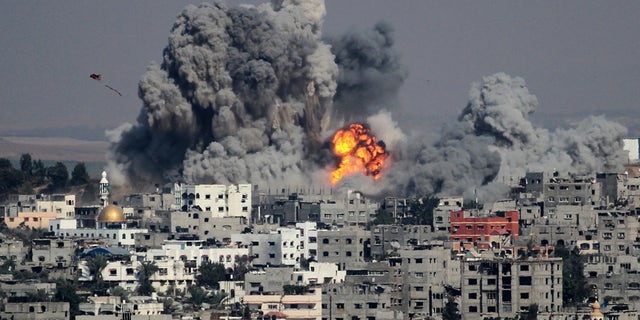 Gaza operation protective edge Hamas target Israel Air Force