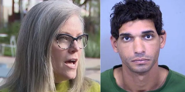 Daniel Mota Dos Reis, 32, is accused of breaking into Katie Hobbs' campaign headquarters in Phoenix.