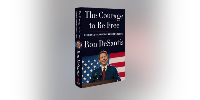 Livre du gouverneur de Floride Ron DeSantis "Le courage d'être libre"