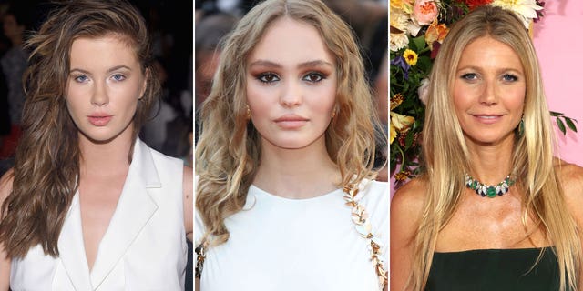 Ireland Baldwin, left, Lily-Rose Depp and Gwyneth Paltrow have all spoken out about their experiences entering the Hollywood industry with parents who are already famous.
