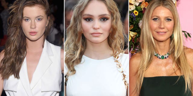 Ireland Baldwin, left, Lily-Rose Depp and Gwyneth Paltrow have all spoken out about their experiences entering the Hollywood industry with parents who are already famous.