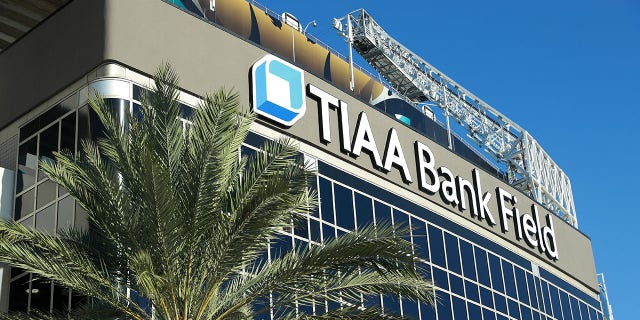 An exterior view of TIAA Bank Field prior to the start of the game between the Tennessee Titans and the Jaguars on Sept. 23, 2018 in Jacksonville, Florida.