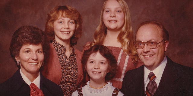 Jan Broberg and her family in 1977. Broberg said she had a normal childhood until Robert Berchtold came into the picture.