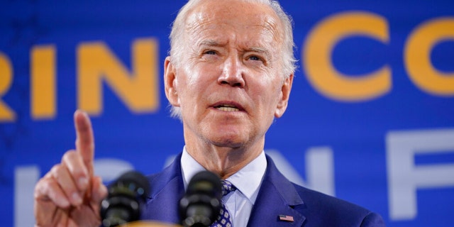 President Joe Biden speaks about his student debt relief plan at Central New Mexico Community College, Thursday, Nov. 3, 2022, in Albuquerque, N.M.