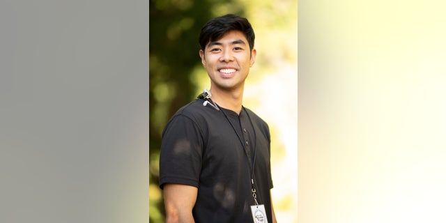 Joseph Yang was previously an employee at Dollywood. He now stars in Dolly Parton's new holiday movie, "Mountain Magic Christmas."
