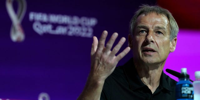 Jurgen Klinsmann during the FIFA technical study group presentation ahead of the World Cup in Qatar, November 19, 2022.