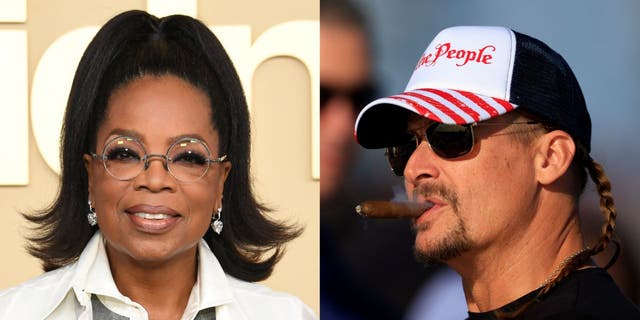 Kid Rock blasts Oprah as a ‘fraud’ after she endorses Fetterman over Oz in Pennsylvania Senate race