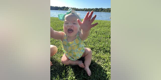 Kinsley, 1, is still recovering from RSV, pneumonia and acute respiratory distress syndrome. After her hospitalization, she was diagnosed with asthma.