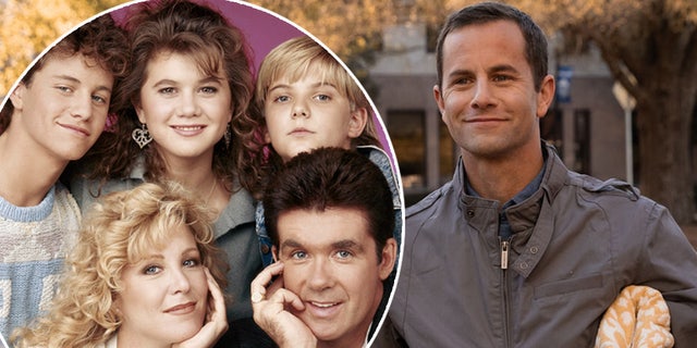 Kirk Cameron (at right, and at far left, during his time on 