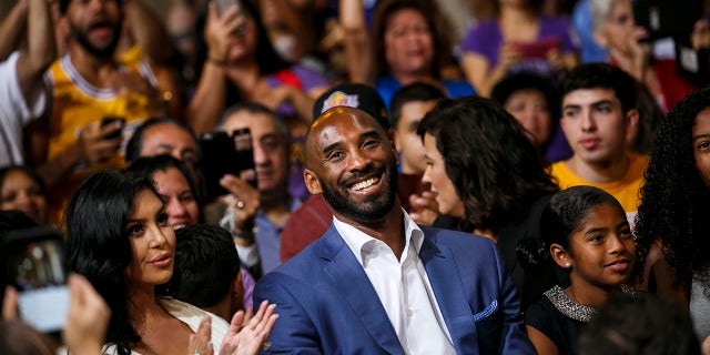 Natalia Bryant, daughter of late Kobe Bryant, files restraining order against alleged stalker 2 Kobe Bryant and his family at the City Council Chambers in Los Angeles, California on August 24, 2016.