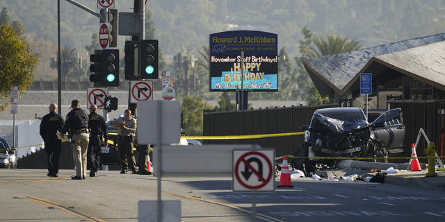 The motive for the collision in Whittier, California remains under investigation by the California Highway Patrol.