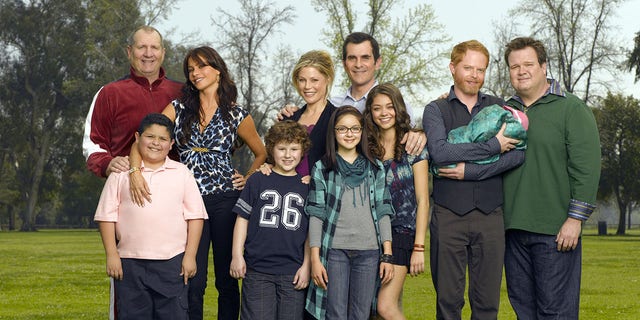 The cast of "Modern Family" 