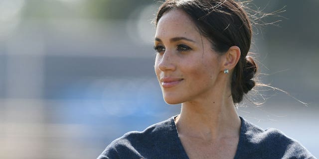 Meghan, Duchess of Sussex attends the Sentebale ISPS Handa Polo Cup at the Royal County of Berkshire Polo Club on July 26, 2018 in Windsor, England. 