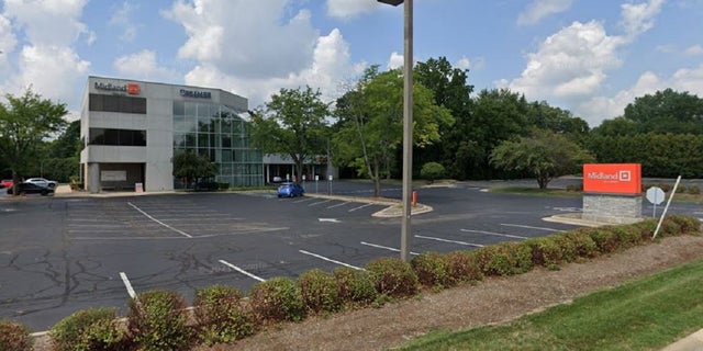 A Midland Estates Bank in Rockford, Illinois. A man robbed two Midland bank branches in the city last year while he was out on court supervision following a federal conviction for two other bank robberies, authorities said.