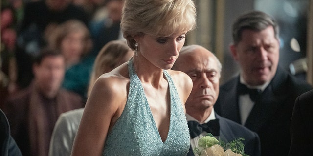 Elizabeth Debicki stars as Princess Diana in Season 5 of ‘The Crown’.