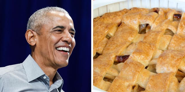 A spokesperson for former President Obama told Fox News "his love of pie is well documented!" In fact, the former president mentioned the pie 15 times in a West Philadelphia campaign speech in 2008. His favorite is the American classic, apple pie.