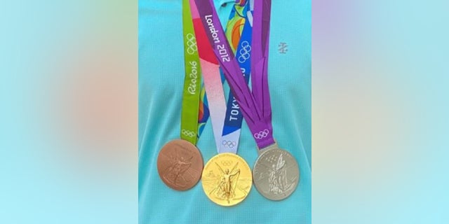 Three Olympic medals were stolen from a California home last month, authorities said.