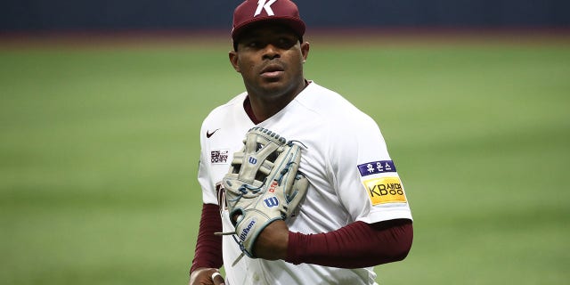 Yasiel Puig's agent claims the former MLB star felt 'rushed' at probe federal agents 1 Outfielder Yasiel Puig, #66 of the Kiwoom Heroes, reacts in the top of the eighth inning during the Korean Baseball Organization League opening game between Kiwoom Heroes and Lotte Giants at Gocheok Skydome on April 2, 2022 in Seoul, South Korea.