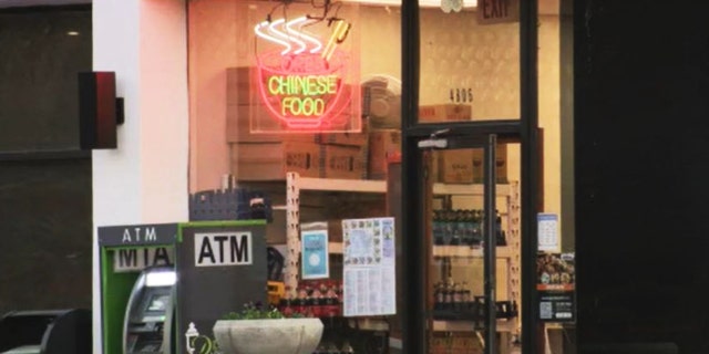 A look outside the restaurant a deliver driver who was robbed and carjacked in Pennsylvania works.