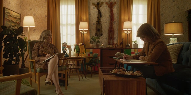 Jan Broberg (left) made a cameo appearance on the scripted series "A Friend of the Family."