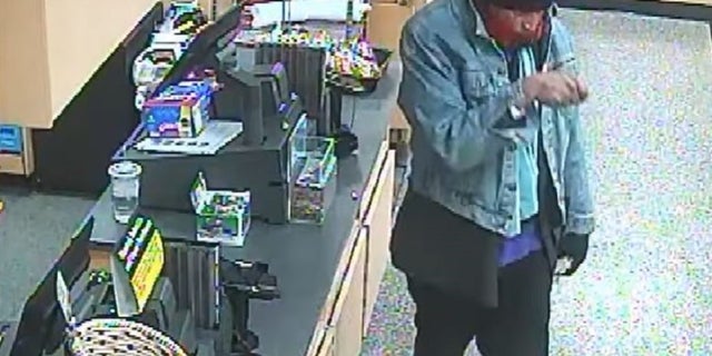 Philadelphia police said a man used a needle to rob a convenience store over the weekend. 