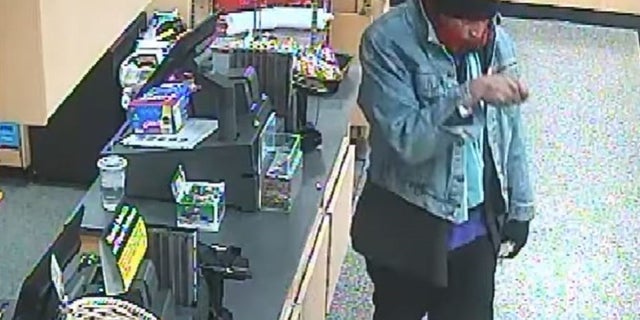 Philadelphia police said a man used a needle to rob a convenience store over the weekend. 