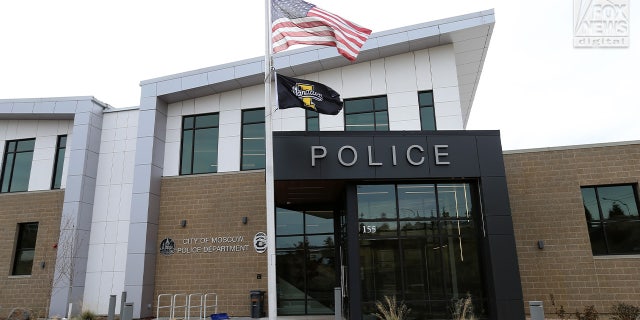 The Moscow, Idaho, Police Department headquarters.