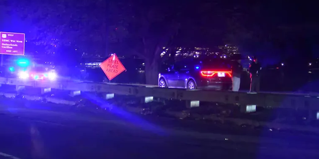 Authorities say one person is dead after a vehicle they were in plunged into the Potomac River Thursday night.