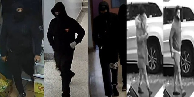 Police are asking the public for help in identifying the suspects in a pair of robberies that took place on Oct. 24.