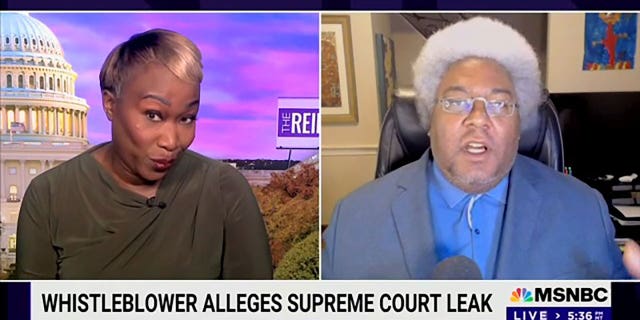 MSNBC segment points the finger at one conservative justice for leaking the Dobbs decision 1 MSNBC's Joy Reid and The Nation's Elie Mystal suggested Justice Samuel Alito leaked the Dobbs decision in May.