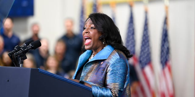 Rep. Terri Sewell, in Troy, Alabama, on May 3, is the state's only Democratic federal lawmaker, representing the 7th Congressional District.