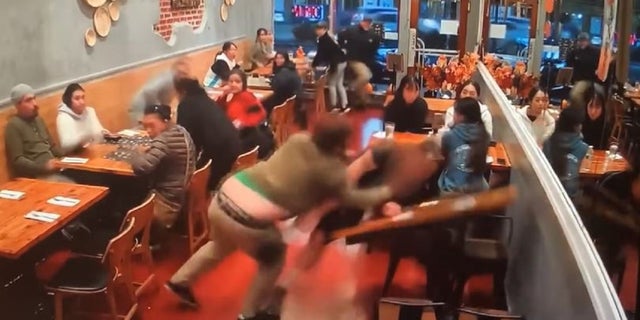 A California restaurant manager was attacked by a man upset that he was not given free food, according to authorities.
