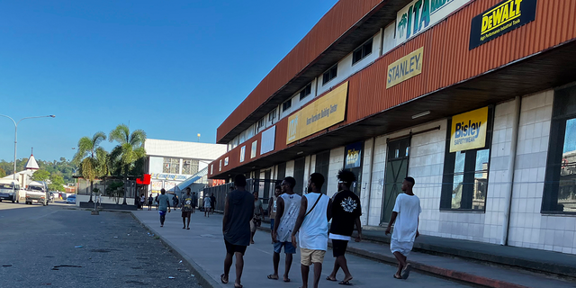 A powerful earthquake rocked the Solomon Islands on Tuesday afternoon, overturning a table and sending people scrambling for higher ground.