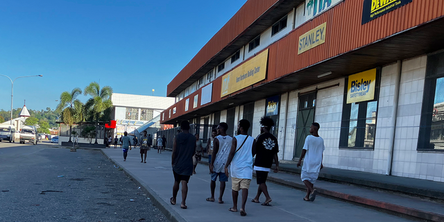 A powerful earthquake rocked the Solomon Islands on Tuesday afternoon, overturning a table and sending people scrambling for higher ground.