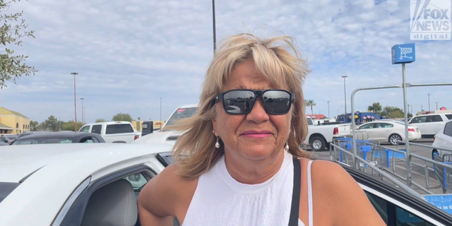 Sandy, of Yuma, says her town is getting flooded with migrants. While she sympathizes with them, she says the U.S. can only help so much.