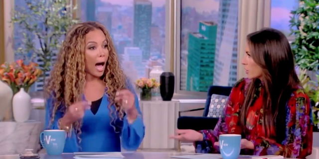 Sunny Hostin and Alyssa Farah Griffin clash on "The View" on Nov. 3, 2022.