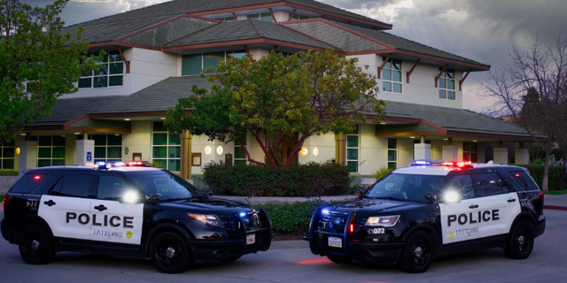 Livermore Police Department cruisers.