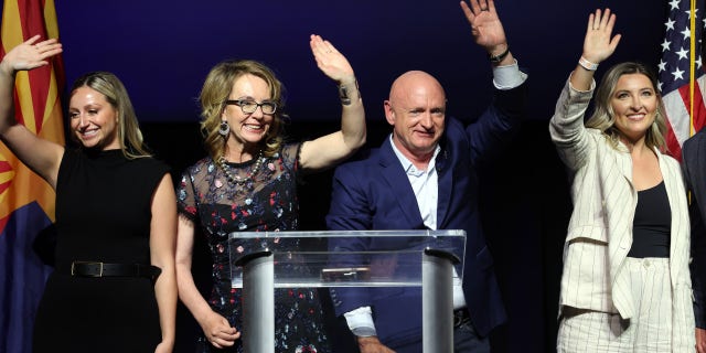 Senator Mark Kelly and family