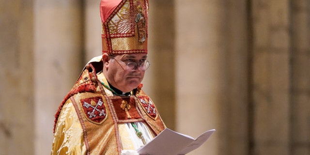 Archbishop of York Stephen Cottrell, above, recently said declining rates of Christianity in the U.K. are "not a great surprise."