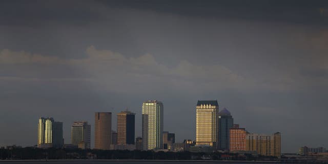 The downtown Tampa skyline.