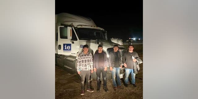 Texas special agents apprehended five adult males who exited a tractor trailer full of an additional 50 illegal immigrants at a junkyard in Webb County. 