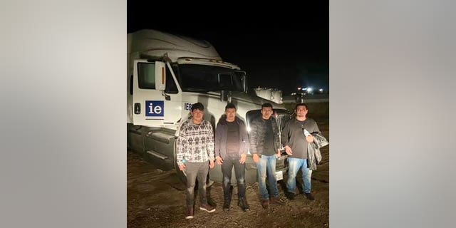 Texas special agents apprehended five adult males who exited a tractor trailer full of an additional 50 illegal immigrants at a junkyard in Webb County.