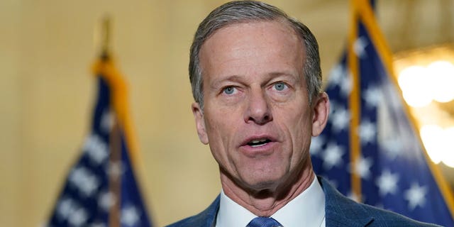 "Democrats want to play games to increase the amount of non-defense discretionary spending," said Senate Republican Whip John Thune.